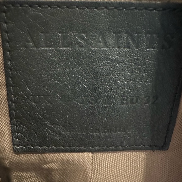 ALLSAINTS Suede Biker Jacket - Picture 7 of 7